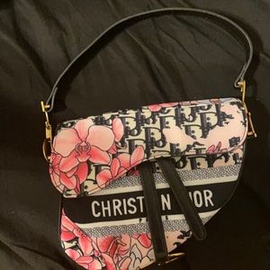 christian dior saddle bag